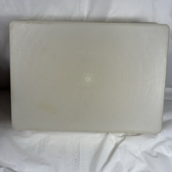 Vintage Tupperware Rectangle Cake Keeper Carrier Harvest Gold 15"x11" - Picture 1 of 9